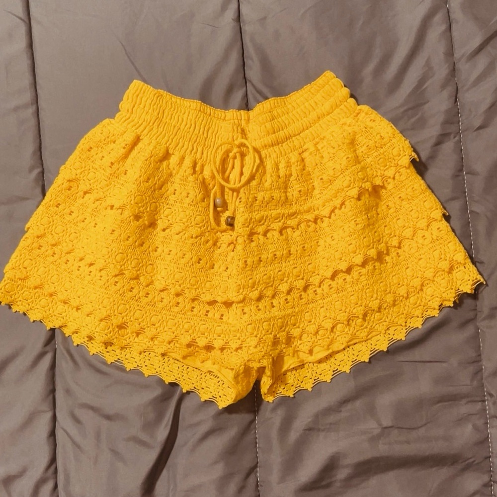☀️ Boho Crochet Short | Vacay Summer Beach Pool - Handmade - Knit - Picture 3 of 8